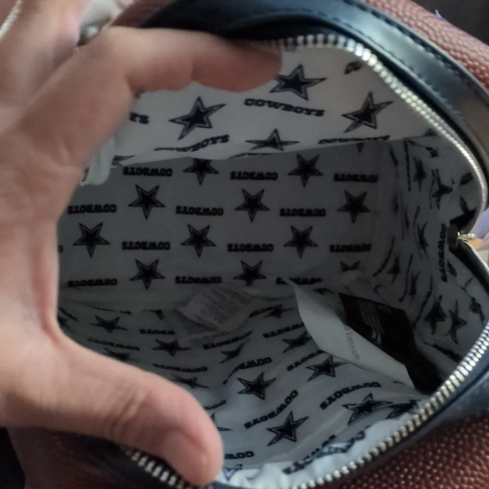 NWT Dallas Cowboys Loungefly Mini Backpack - Picture 5 of 5